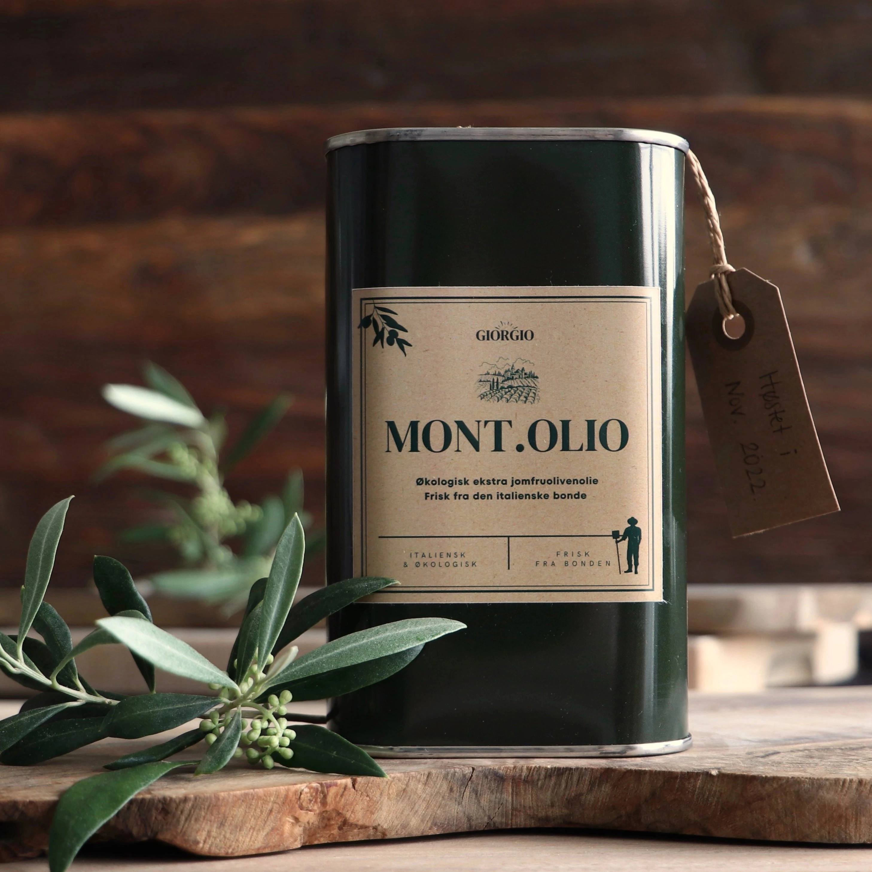 Mont.Olio italiensk olivenolie 