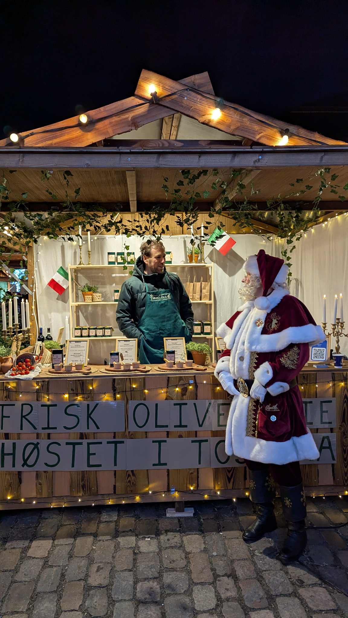 Julemarked med Mont.Olio